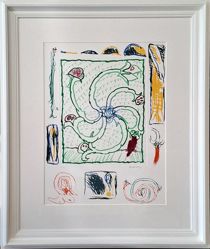 Pierre Alechinsky - Roue Sans Jante